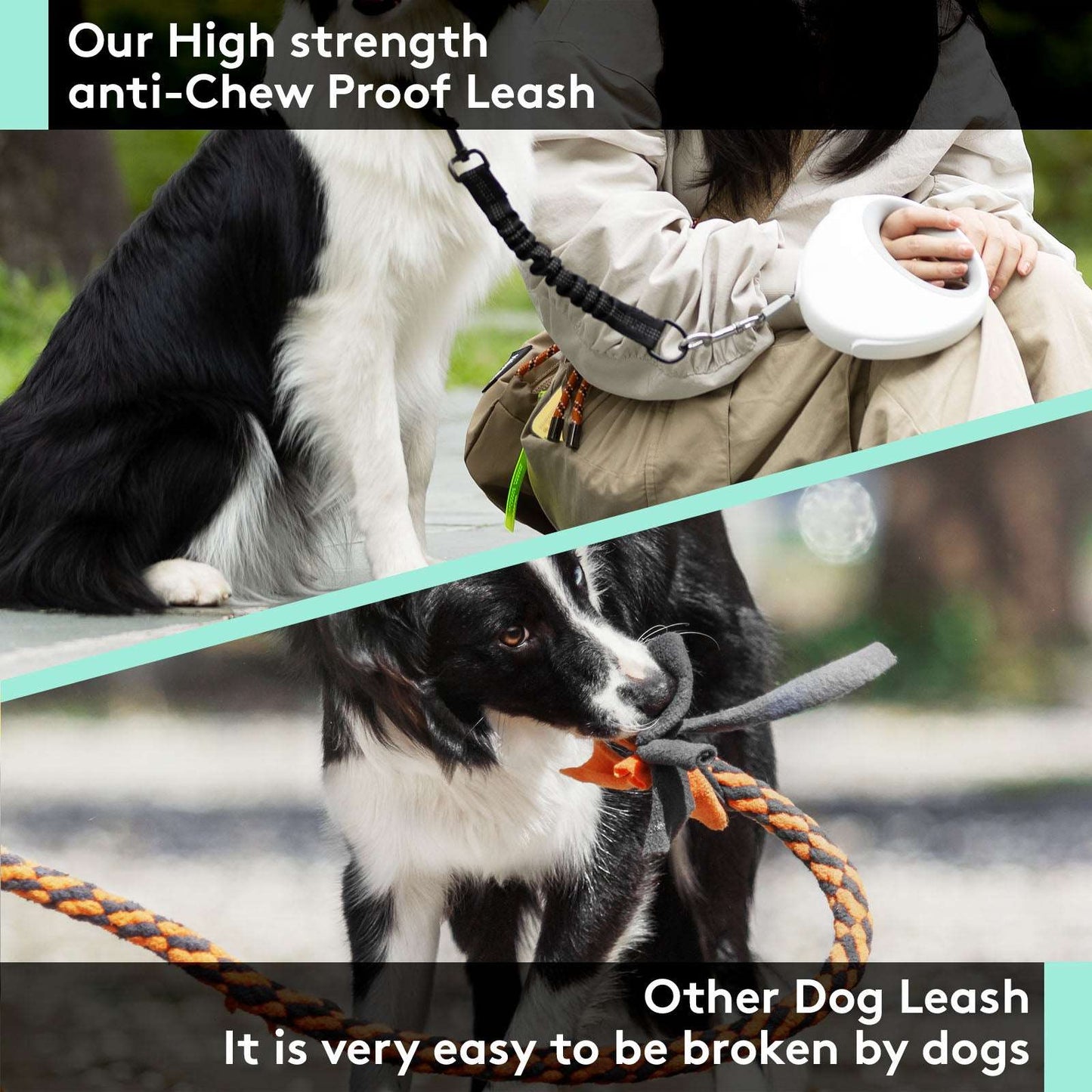 GULIGULI Dog Leash Retractable-16 ft