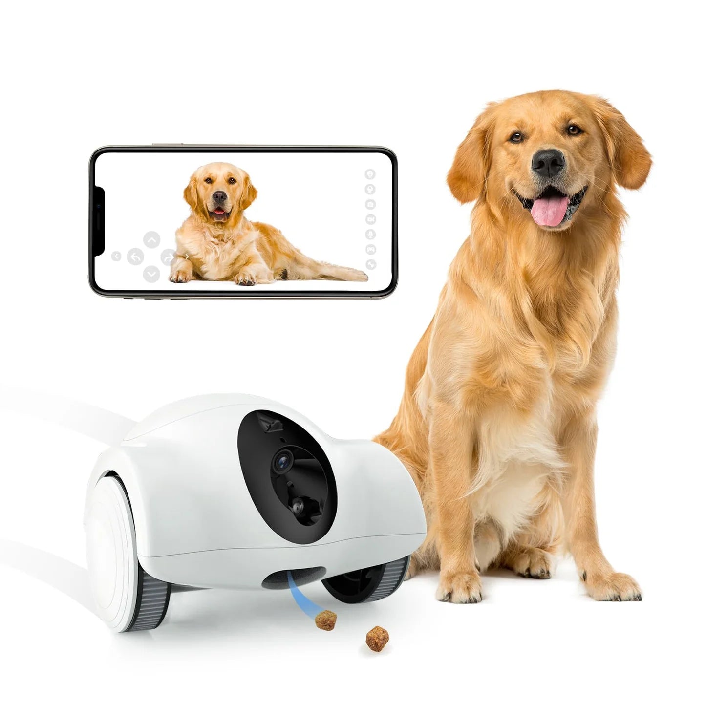 GULIGULI Hiboo Dog Camera Pet Companion Robot