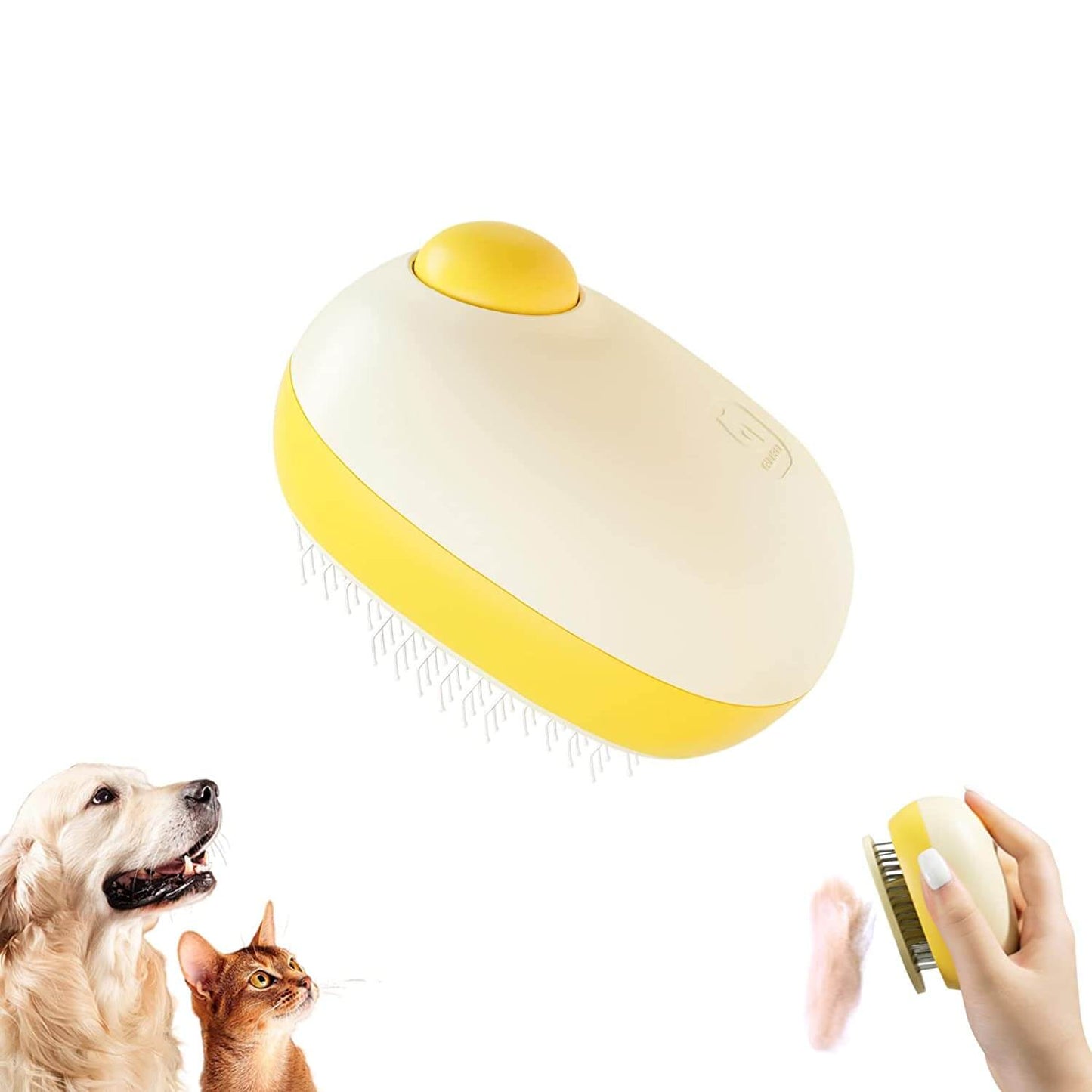 GULIGULI Pet Grooming Oval Brush