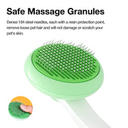 GULIGULI Pet Grooming Long Handle Brush